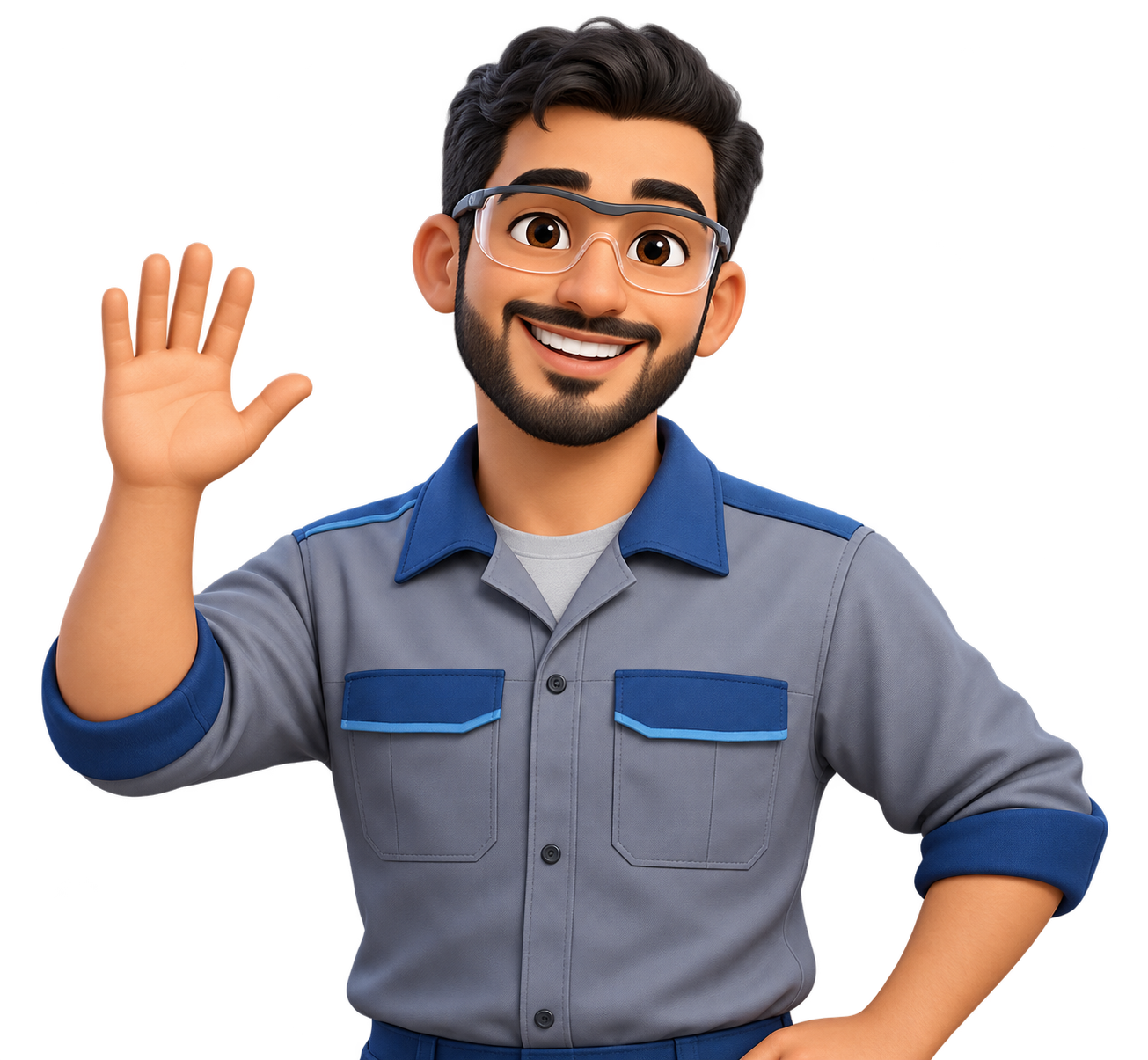 Riyas, parts advisor at Dar Al Kanz